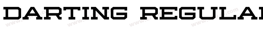 Darting Regular字体转换